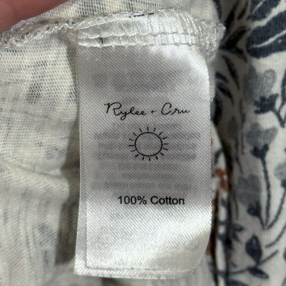 Rylee + Cru Flower Field Flutter Sleeve Babydoll Mariposa A-Line Dress Size 2-3Y - Picture 9 of 10